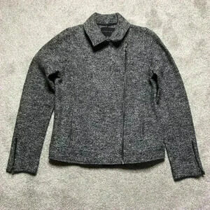 Tahari Boucle Jacket Moto